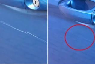Correção de riscos na pintura